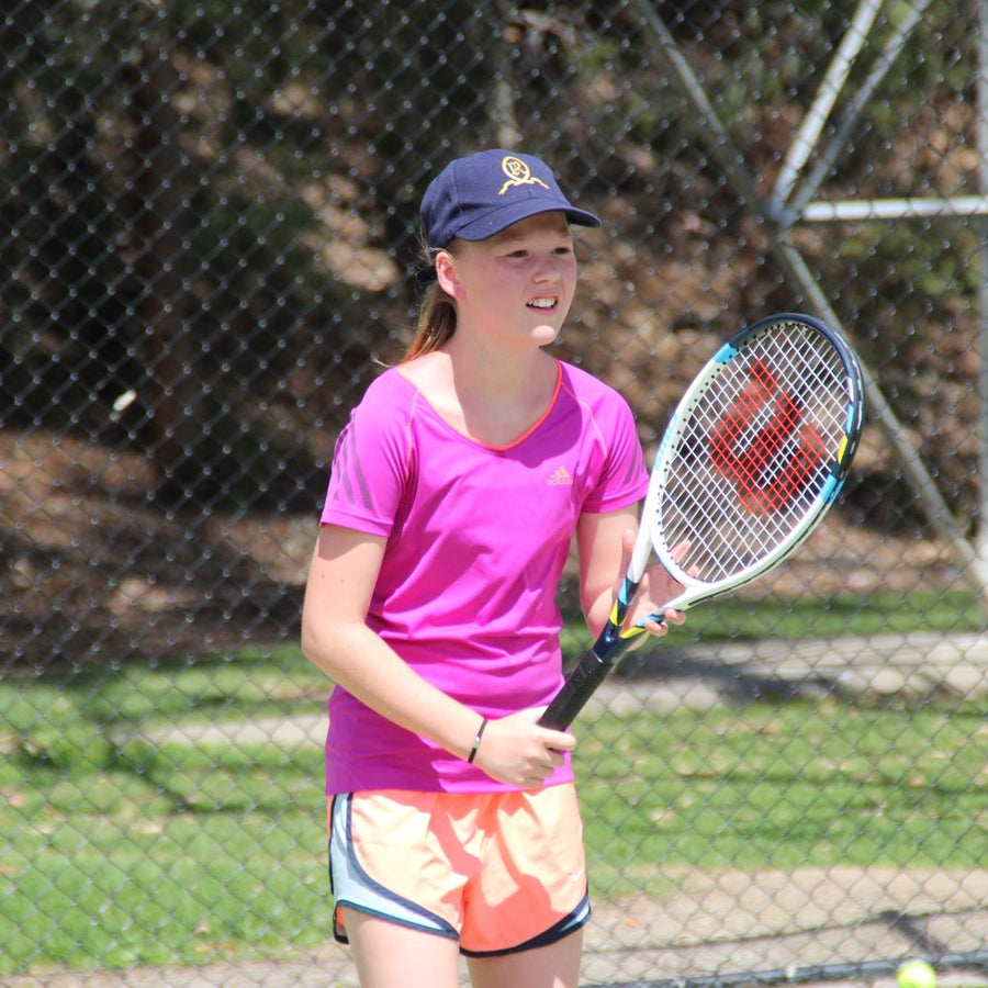 Children's tennis coaching camp