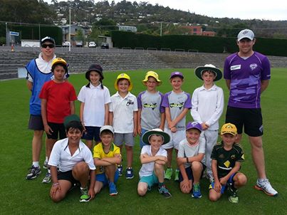 Ben Dunk at our Hobart Camp