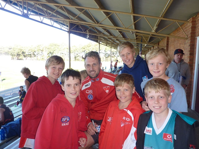 nick davis with the kids